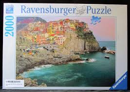 Jun 17, 2019 · i am an avid jigsaw puzzler, taking on 500 to 2,000 piece puzzles at any given time. Ravensburger Cinque Terre Italy 2000 Piece Puzzle Ravensburger New Sealed Ravensburger Cinque Terre Italy Cinque Terre Ravensburger Puzzle