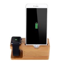 Apple first stoked the desire for this kind of accessory when it announced its airpower charging station in late 2017. Wooden Charging Station For Apple Watch 38 And 42mm And Iphone Macmaniack England