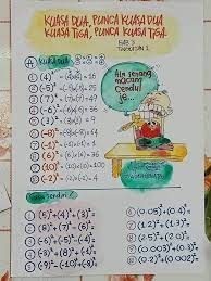 Kuasa tiga malay brainworks coaching determine whether a number is a perfect square. Matematik Tingkatan 1 Mari Ulangkaji Bersama Cikgu Jane Facebook