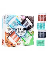 Advanced Clinical Face Mask Set Hyaluronic Mask Charcoal Face Mask Collagen Mask