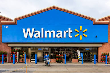 Walmart store exterior
