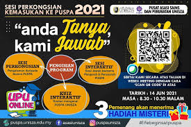 Saya belajar setiap hari setelah pulang sekolah. Pejabat Timbalan Naib Canselor Akademik Antarabangsa Unisza Posty Facebook