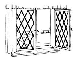 Some windows have the grids between the glass but ours were removable and easily snap into the window frame. Muntin Wikipedia