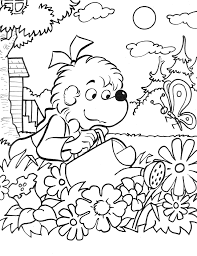 Show your kids a fun way to learn the abcs with alphabet printables they can color. Berenstain Bears Coloring Page Coloring Library