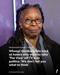 Whoopi Goldberg fired back at critics of “The View,” saying, “People  believe that they know everything I think and believe. They don't.”  Defending the show's open discussions, she added, “We don't tell