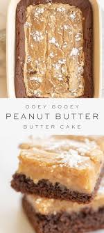 Peanut Butter Ooey Gooey Butter Cake Julie Blanner In 2020 Peanut Butter Recipes Fun Desserts Peanut Butter Desserts