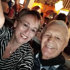 Nil L Beer at reunion, NHS class of 62-66