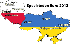 De hoofdstad is kyiv (kiev) en het land telt 42,4 miljoen inwoners. Speelsteden Euro2012 Polen En Oekraine Mapsof Net