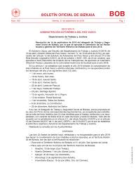Calendario laboral oficial de bilbao y bizkaia: Calendario Laboral Bizkaia 2019 Pais Vasco Comunidad Autonoma Calendario