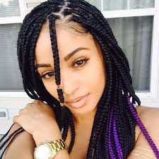 Black Box Braids With Color Homepage Voice Of Hair Hair Styles Braids For Thin Hair Natural Hair Styles
