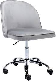 Get the best deals on makeup chair and save up to 70% off at poshmark now! Amazon Com Adjustable Round Back Office Chair Velvet Makeup Stool Pneumatic Rolling Swivel Armless Task Chair Office Chair Best Ergonomic Office Chair Chair