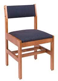 Chair's seat can raise and lower allowing the user's feet to remain flat on the floor. Community Class Act Straight Back Library Chair With Leg Base 14 Inch Seat Various Options