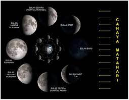 Apakah fasa yang kamu jangka dapat lihat ketika bulan berada di x, y, dan z? Sains Tahun 5 Fasa Fasa Bulan Science Quizizz
