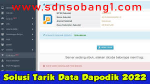 Maybe you would like to learn more about one of these? Tips Sinkronisasi Tarik Data Dapodik Anti Gagal 2022 Sdn Sobang 1