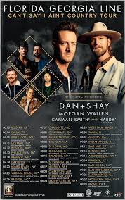 Florida Georgia Line Announces 2019 Can T Say I Ain T Country Tour Florida Georgia Line Tickets Florida Georgia Line Florida Georgia Line Concert
