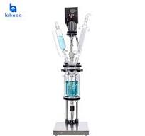 Reaktor Kaca Berjaket 5L | Cina Reaktor Kaca Berjaket 5L ...