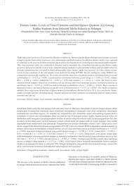 Kampung bangkahulu, gemas, negeri sembilan serta di dua penempatan sekitar sungai chalit dan lima penempatan sekitar sungai klau di. Levels Of Vci Pri And Fsiq According To Tahfiz And Non Tahfiz School Download Table