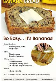 Homemade Easy Recipe For Banana Nut Bread Banana Recipes Delicious Desserts Baking