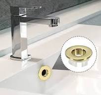 ARCORA 6 Pack Sink Overflow Ring Brushed Nickel Bathroom Kitchen Sink Basin  Trim Overflow Cover