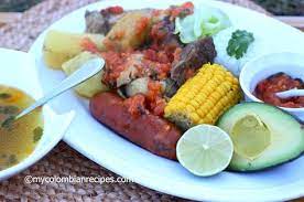 Puchero Santafereno Colombian Beef Chicken And Pork Stew My Colombian Recipes Recipe Colombian Food Pork Stew Colombian Cuisine