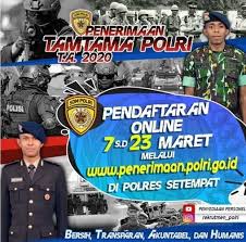 Video ini menjelaskan cara membuat surat lamaran untuk mendaftar tni ad. Penerimaan Tamtama Polri 2020 Ini Syarat Dan Cara Daftarnya Dara Co Id