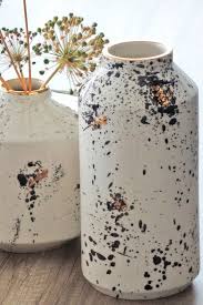 Vase Mouchete Ceramique Bonbonniere En Verre Decoration Decoration Design