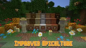 Bee nests generate in the following biomes with different chances: Improved Apiculture Minecraft Data Pack