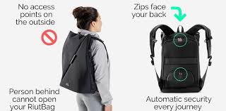 While a leather portfolio may look the part, many of us would rather the practicality of a. Riutbag Quality Anti Theft Backpacks For Safe City Travel Uk Startup Riutbag Secure Backpacks For Safer Journeys