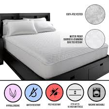 Encasement full, utopia mattress pad, what is a mattress pad, twin xl fitted sheet, mattress protector twin xl bed bugs, twin xl mattress protector amazon, mattress cover target, dorm mattress protector Up To 18 Inches 100 Waterproof Twin Hypoallergenic Comfort Relax Mattress Protector Mattress Protectors Mattress Pads Protectors Wieliczkapark Pl