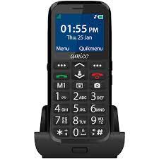 Modern communication is no longer a problem. Senior World Easyfone Amico Phone For Seniorcitizens With Over 20 Friendly Features Including Sos Buttons Photo Speed Dial And Cradle Charger With Phone Finder Button Black Amazon In Electronics