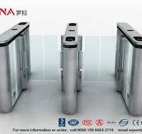Anti - Collision Walk Through Swing Barrier Gate Bus Station Card Reader  System