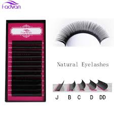 1 Case Eyelash Extensions Natural Thick Individual Lashes