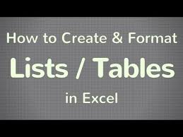 Excel Table Function Short Video Tutorial To Help You Learn How To Make A Table In Excel You Ll Also L Excel Tutorials Microsoft Excel Tutorial Excel Formula