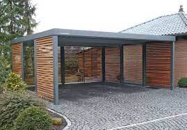 Carports Und Uberdachungen Aus Holz Und Metall Carport Metall Uberdachung Holz Carport
