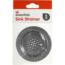 Removing a kitchen sink drain hole is a task most homeowners can do in under an hour with the help of a few specialized tools. Essentials Sink Strainer 3 Pack Woolworths