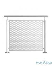 Garde Corps Acier Inoxydable Pour Interieur Et Exterieur Garde Corps Acier Garde Corps Tole Perforee