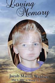 Jacob Martin Webber's (James Nigbor) Memorial Pamphlet