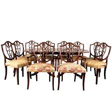 E J Victor Mahogany Dining Table And Chairs Mahogany Dining Table Dining Table Chairs Restoration Hardware Dining Chairs
