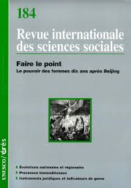 Le rôle traditionnellement attribué aux femmes dans la société est un rôle de second plan. Les Femmes La Guerre La Consolidation De La Paix Et La Reconstruction Cairn Info