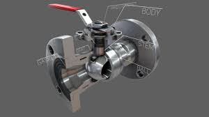 Ball Valve 5 By Mohamed Amir94812 Valve Ball Model