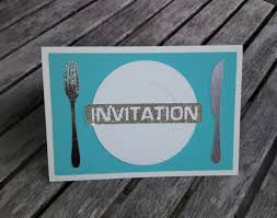 Invitation Einladung Zum Essen Geschenk Karte Invitations Cards Invitation Cards