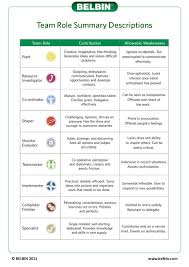 The Belbin Test Result Handout