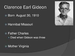 In 1961, clarence earl gideon was charged with breaking and entering in a florida poolroom and once in trial, asked the court to appoint him an attorney. Ppt Gideon Vs Wainwright Powerpoint Presentation Free Download Id 1916146