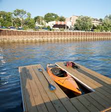 Kayak Dock Slot Lake Dock Fishing Dock Kayaking