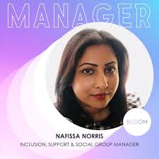 Excited to share that I'm starting a new role as Inclusion, Support &  Social Group Manager at Bloom UK! It's my 3rd year with Bloom, and after  co-leading Bloom in Colour last