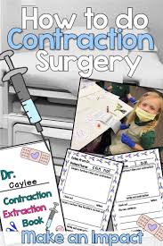 Contraction Surgery Activities And Ideas 1st Grade Contractions 2nd Grade Contractions First Grade Contractions Activities 2nd Grade Reading Ela Activities