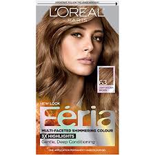 Chestnut brown is a nice option for base color, especially when it comes to golden lowlights as both of these merges so well. Loreal Paris Feria Multi Faceted Shimmering Permanent Hair Color 63 Sparkling Amber Light Golden Brown 1 Kit Hair Dye Walmart Canada
