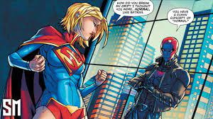 Red hood supergirl
