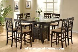 Tall Kitchen Table With Storage Cool Interior Design Ideas Dining Table With Storage Square Dining Tables Kitchen Table Settings