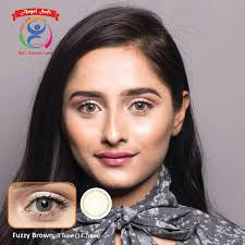 Angel Soft Lens Brown Fuzzy